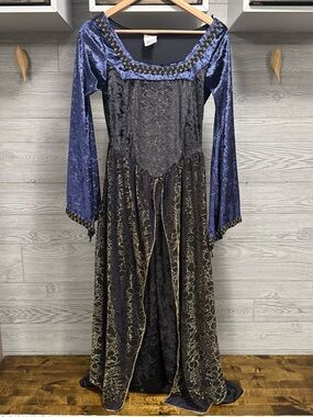 Womens Renaissance Dress Medieval Gown Role Play Costume Cosplay Princess Fairy